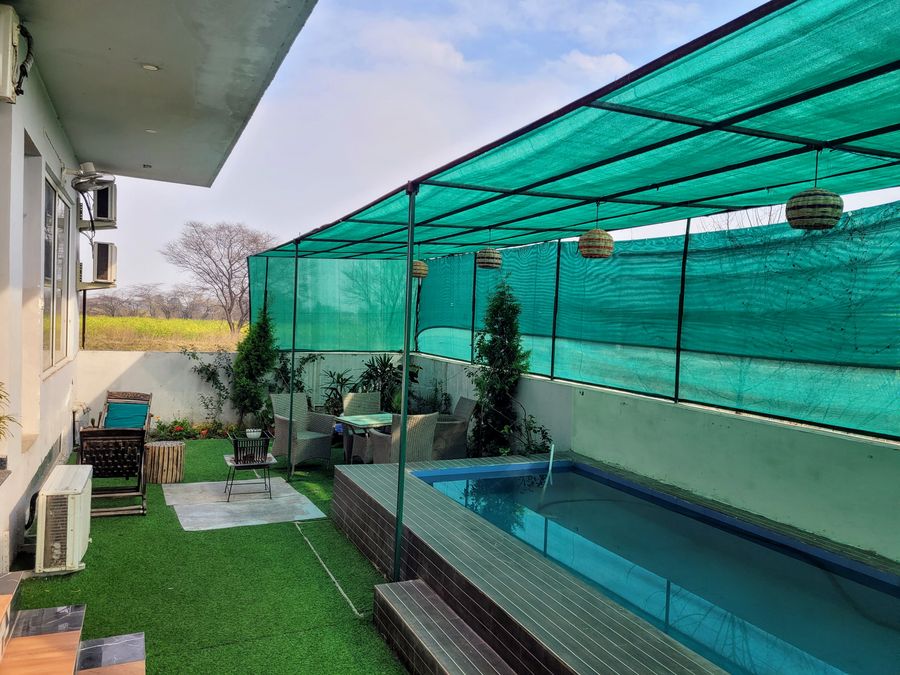 Bunglow with Swimming Pool N Pool Table in Mohali, Punjab