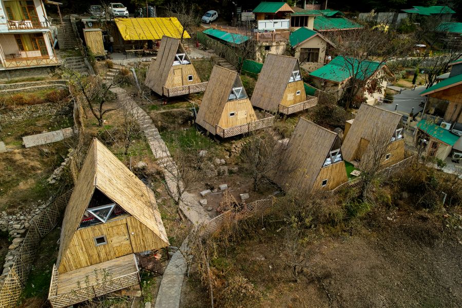 Pet friendly Bamboo Resort in Manali in Manali, Himachal Pradesh