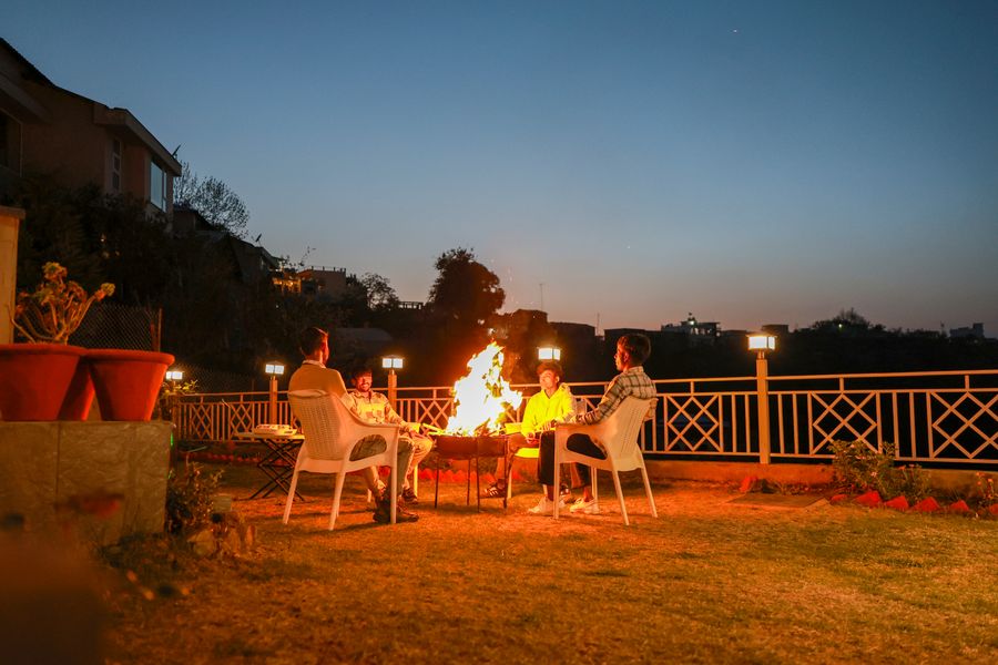 Qcent Club Super Deluxe Wood Cottages in Mukteshwar, Uttarakhand