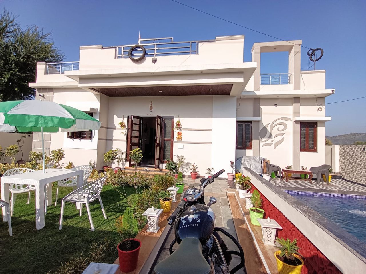 3 Bedroom Private Swimming Pool Villa By Ovistays in Udaipur, Rajasthan