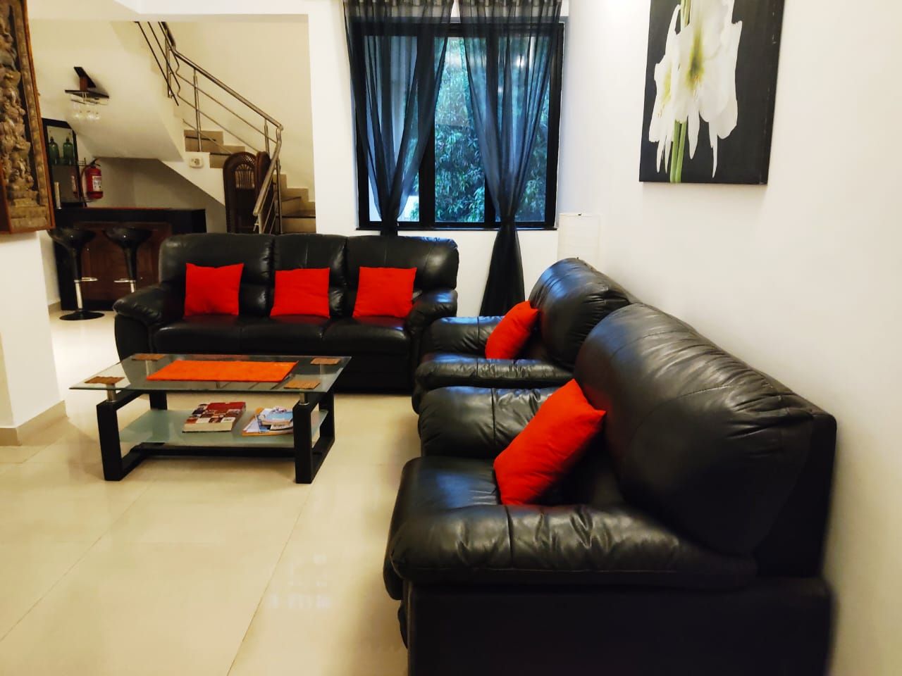 Comfortable sofa seating lounge penthouse benaulim goa